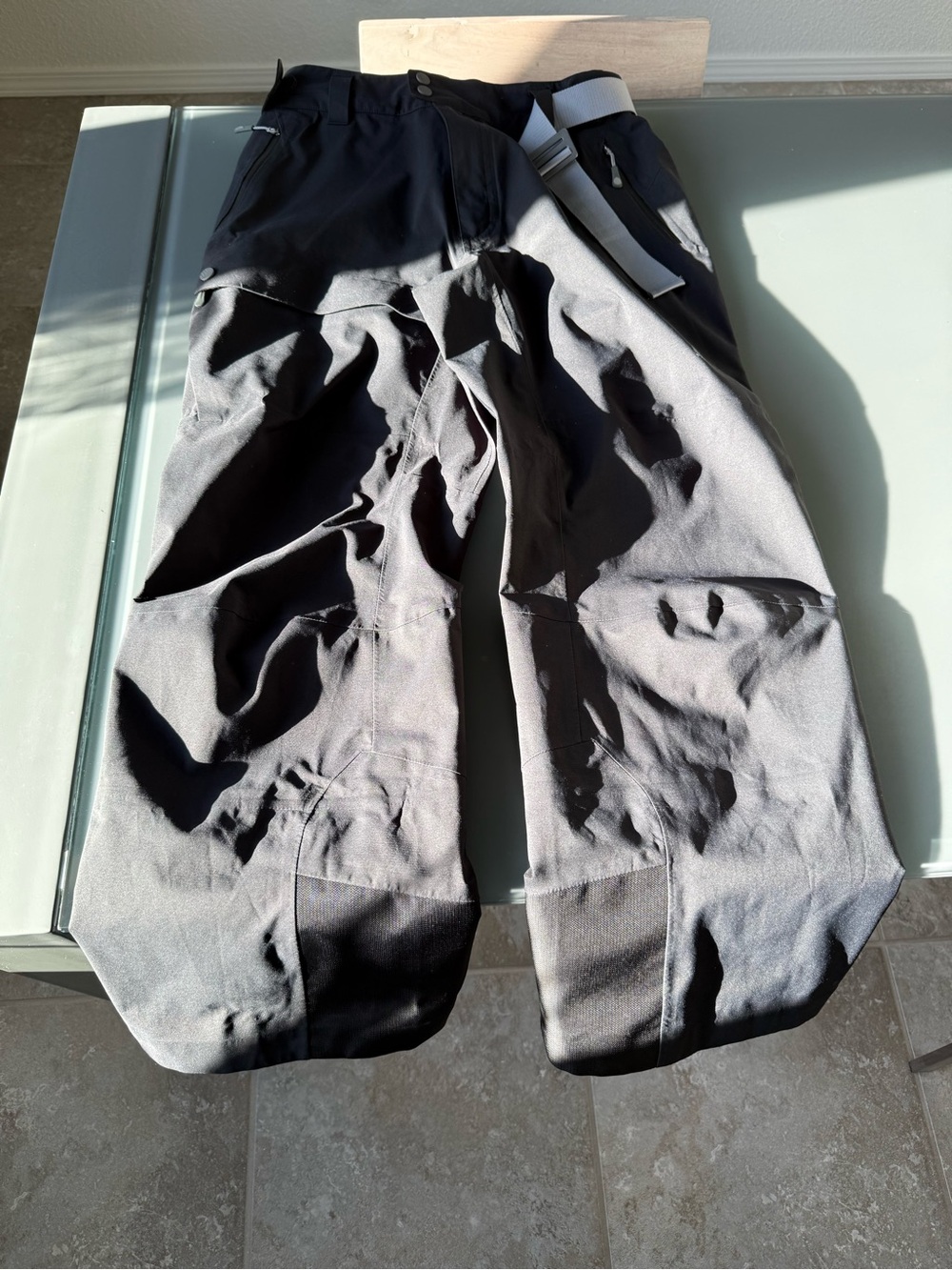 Stio Men's Black Cargo Softshell Pants